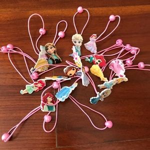 Princess hair ties cute
